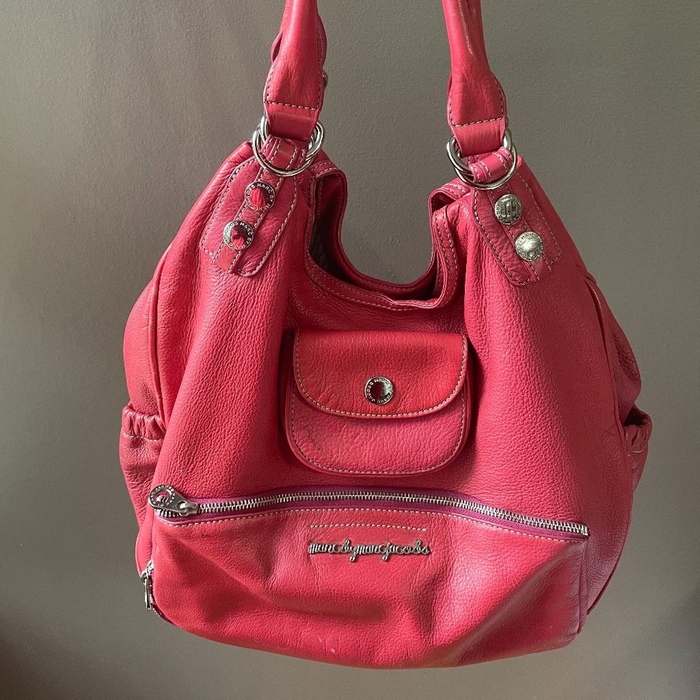 Marc by Marc Jacobs Pink Leather Handbag